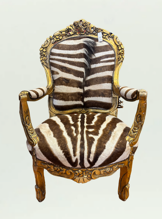 Zebra Skin Chair