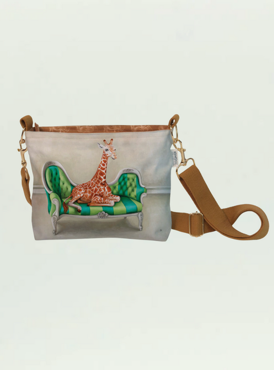 Whimsical Collection Giraffe Sling Bag