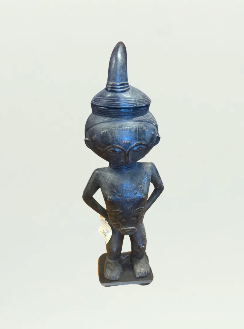 Ivory Coast Horn Head Figure