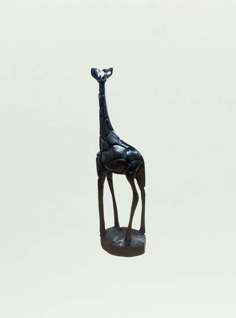 Dark Wooden Giraffe