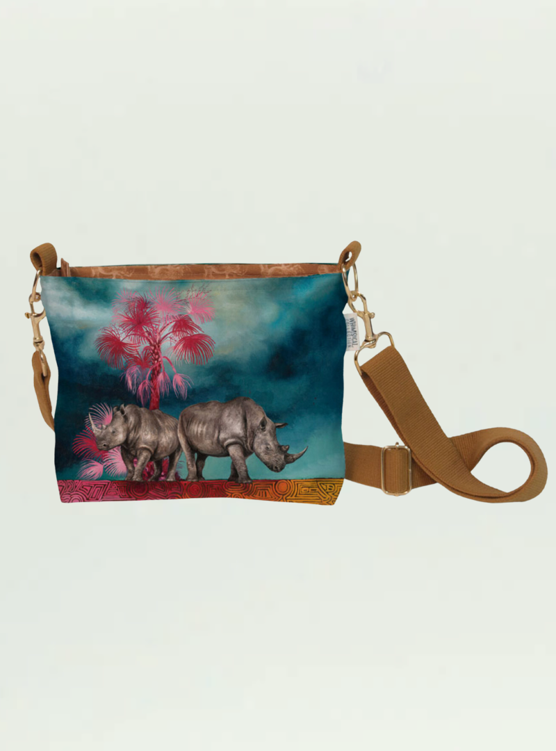 Whimsical Collection Spirit Rhino Sling Bag