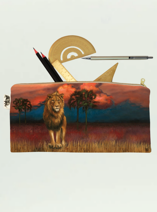 Whimsical Collection Spirit Lion Pencil Case