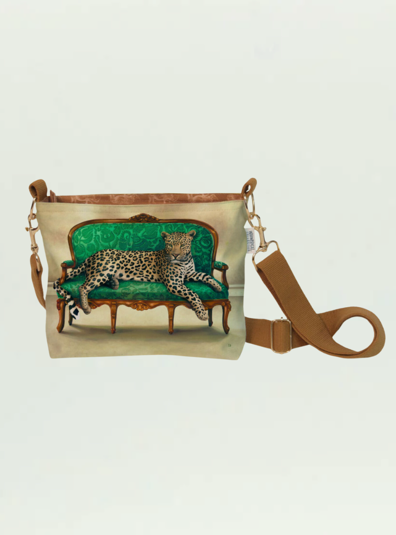 Whimsical Collection Leopard Sling Bag