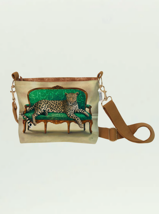 Whimsical Collection Leopard Sling Bag