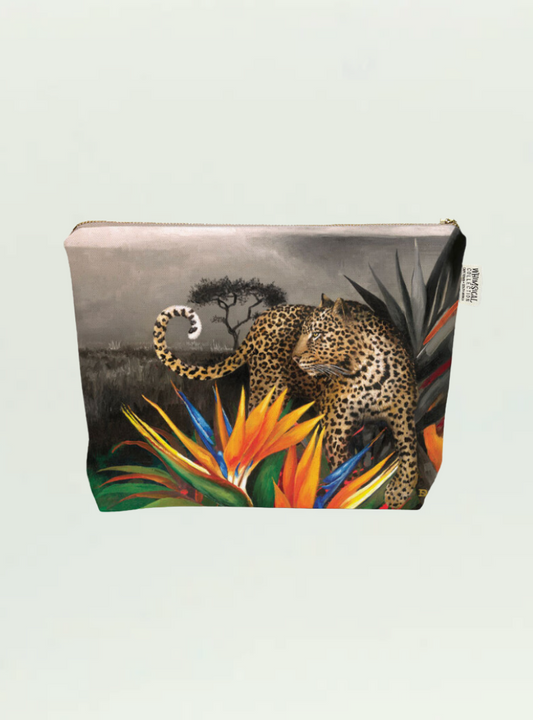 Whimsical Collection Spirit Leopard Toiletry Bag