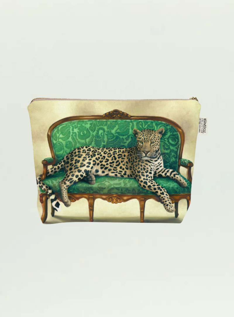 Whimsical Collection Leopard Toiletry Bag