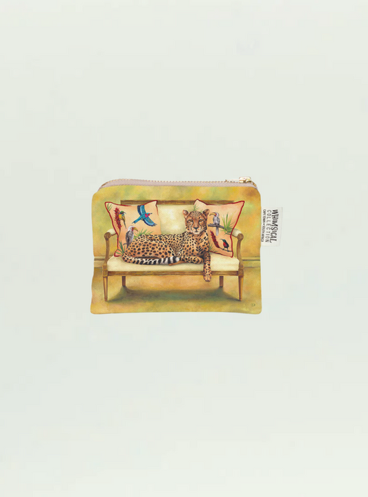 Whimsical Collection Cheetah Coin Purse