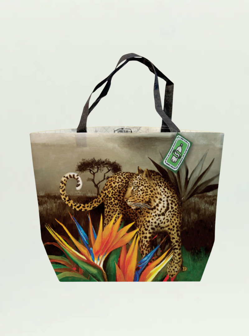 Whimsical Collection Spirit Leopard Recycled Shopper