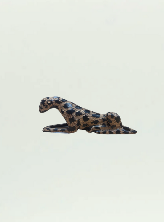 Dark Wooden Animal - Leopard