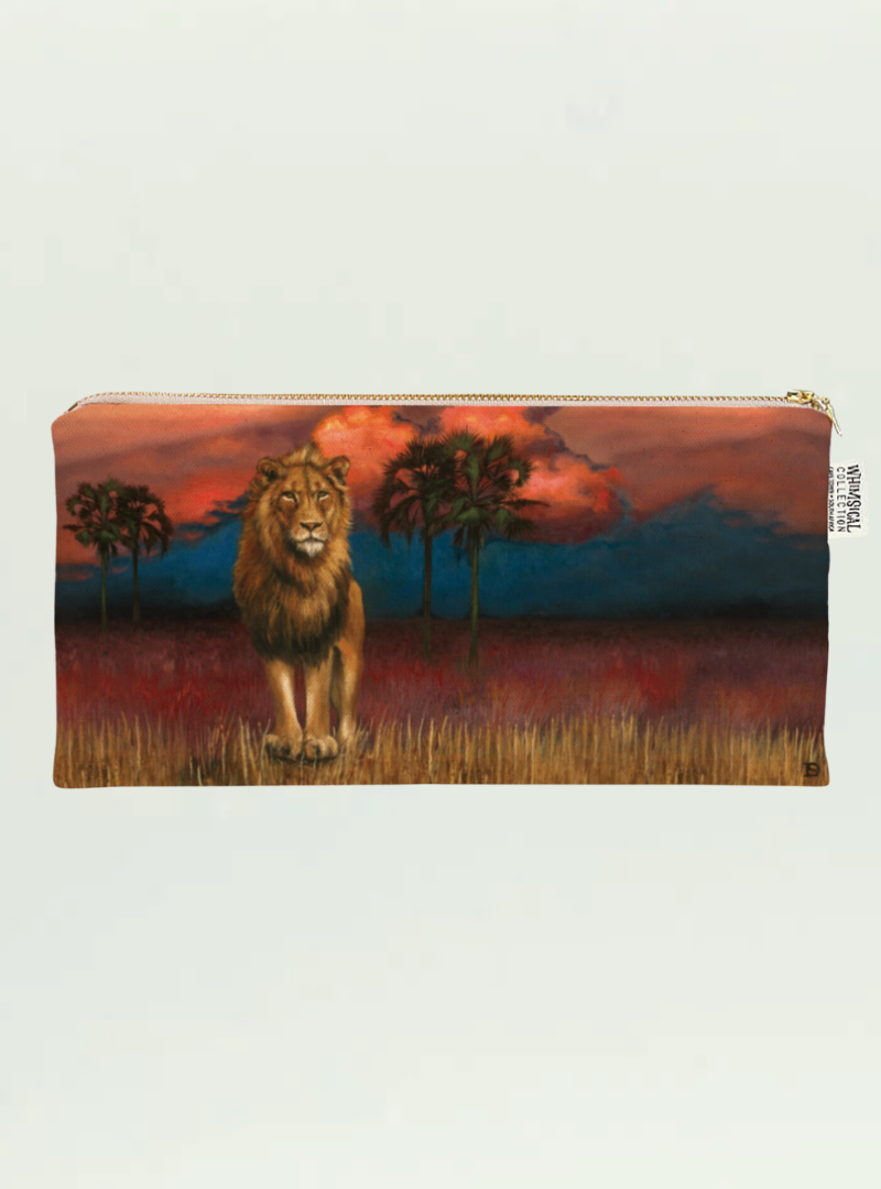 Whimsical Collection Spirit Lion Pencil Case