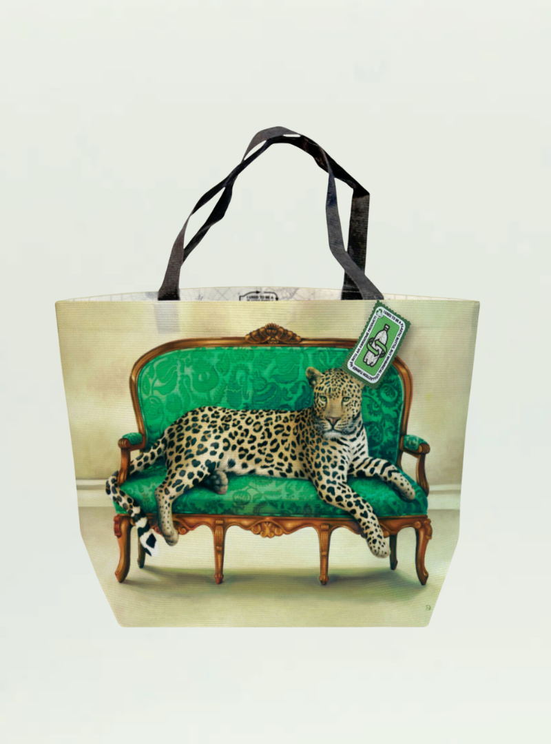 Whimsical Collection Leopard Recycled Shopper