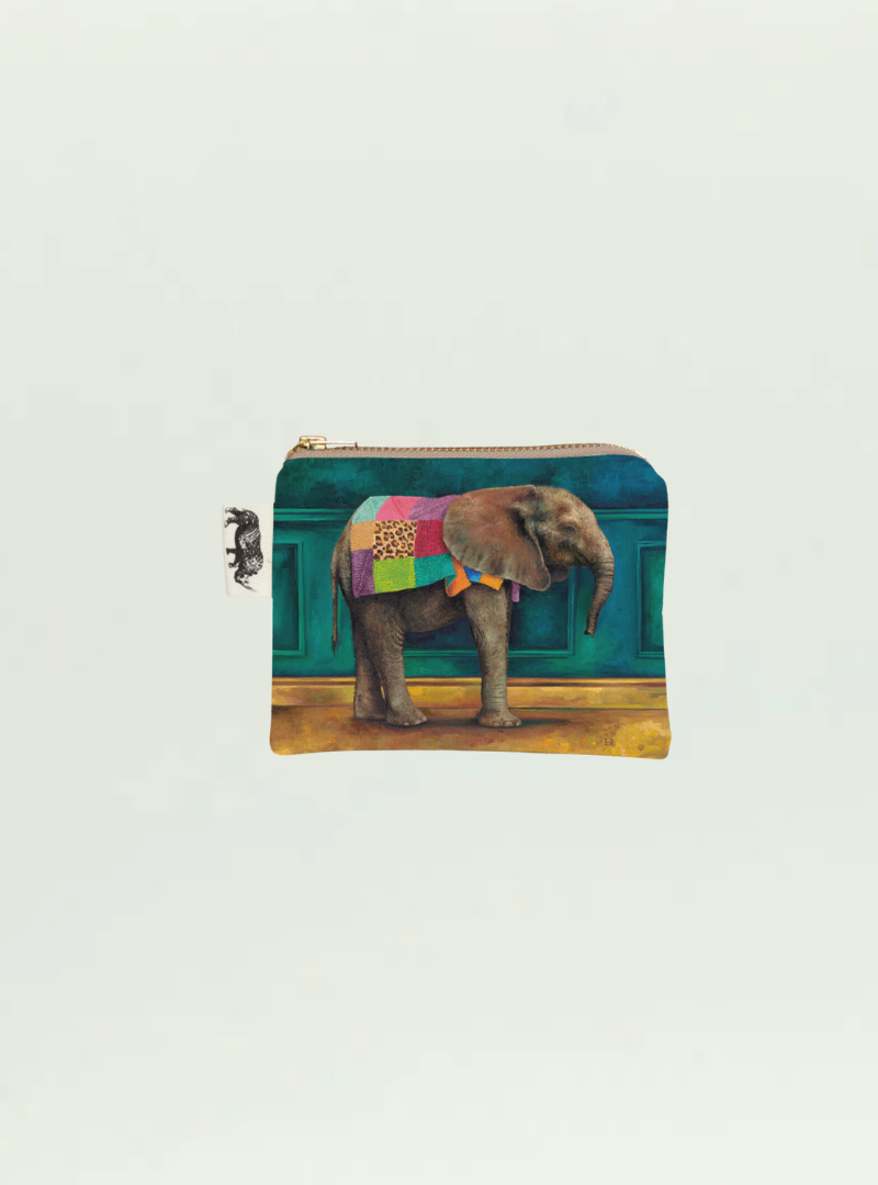 Whimsical Collection Elephant Warrior Coin Purse