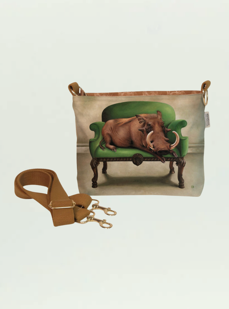 Whimsical Collection Warthog Sling Bag