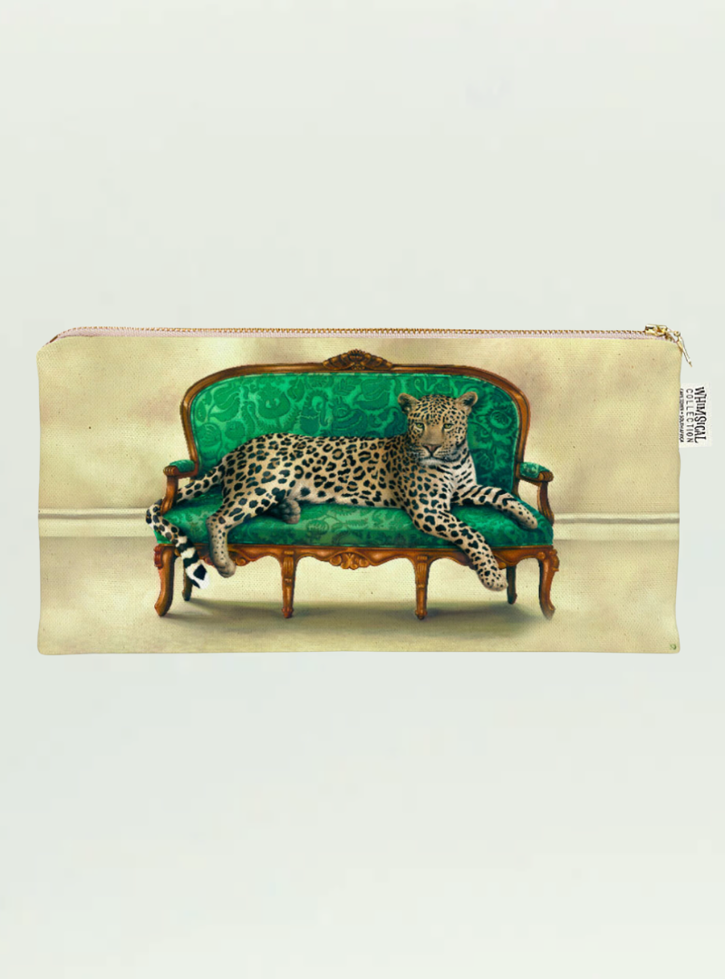 Whimsical Collection Leopard Pencil Case