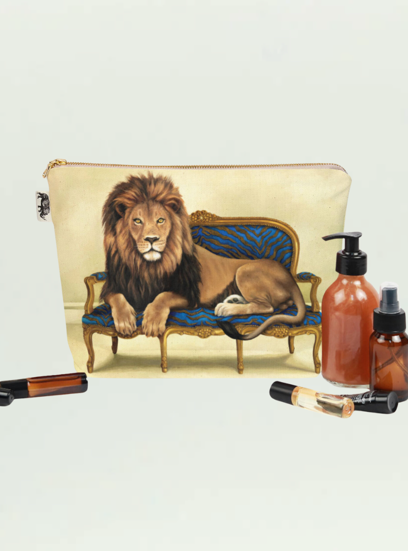 Whimsical Collection Lion Toiletry Bag