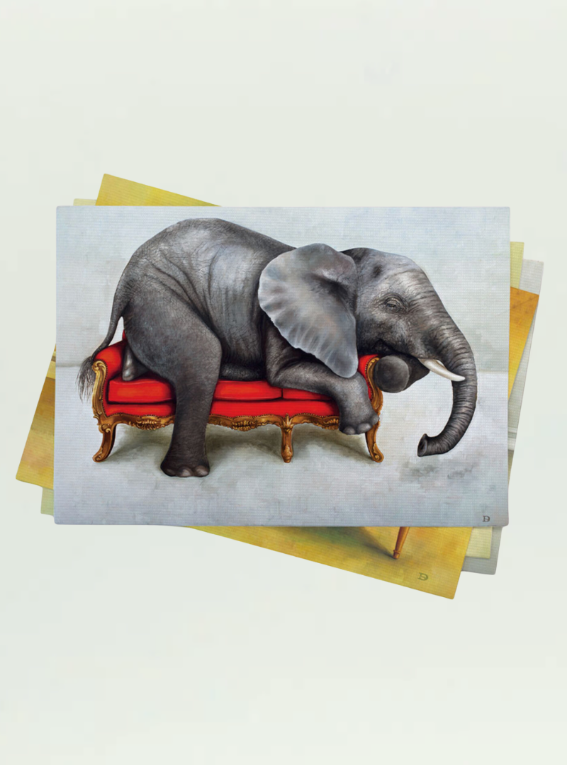 Whimsical Collection Elephant Recyclable Placemats