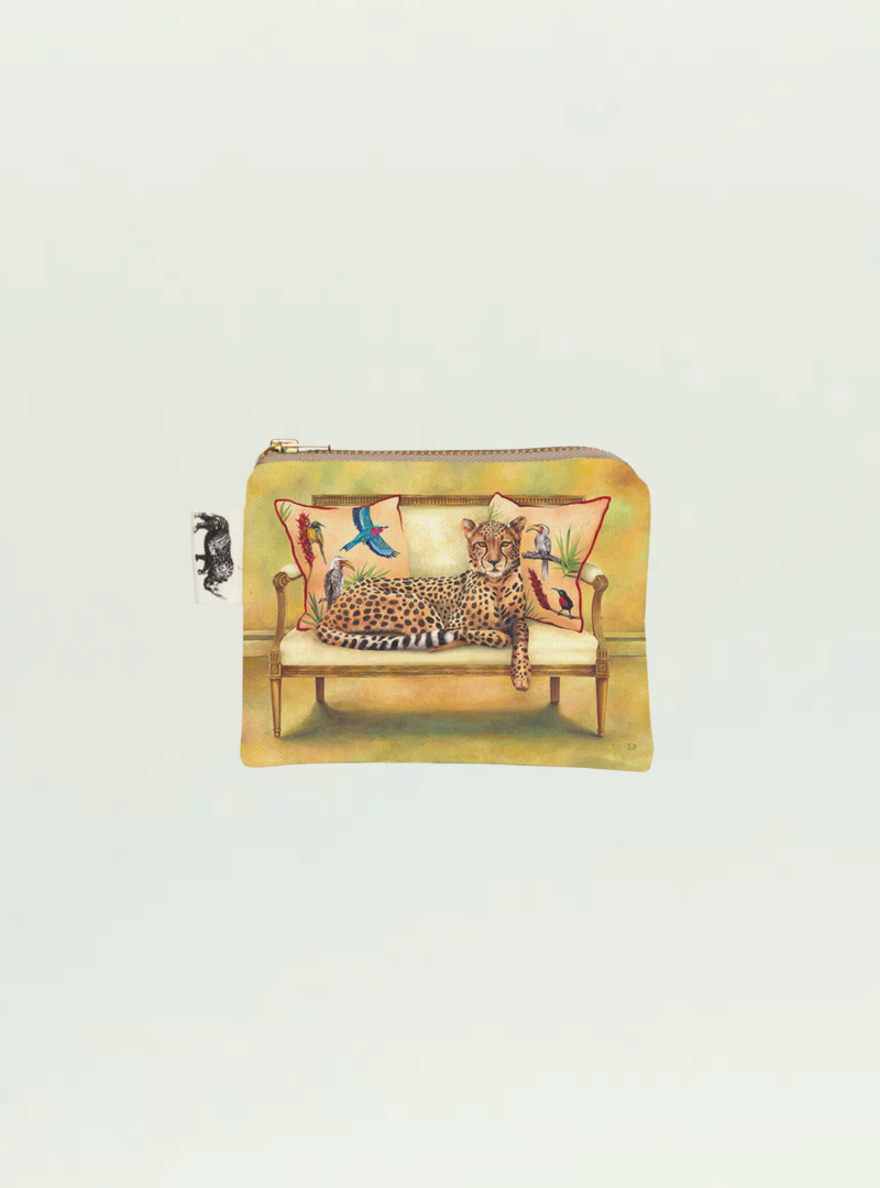 Whimsical Collection Cheetah Coin Purse