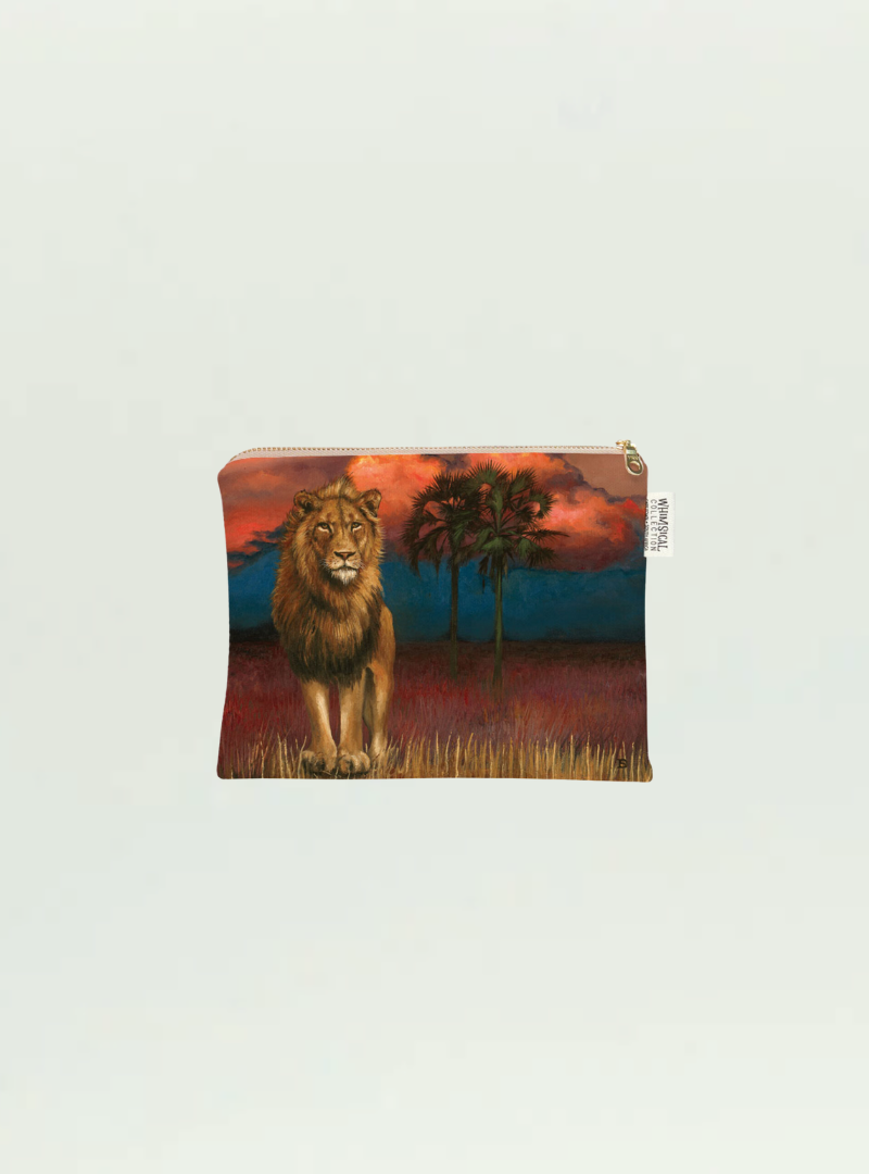 Whimsical Collection Spirit Lion Small Zip Bag