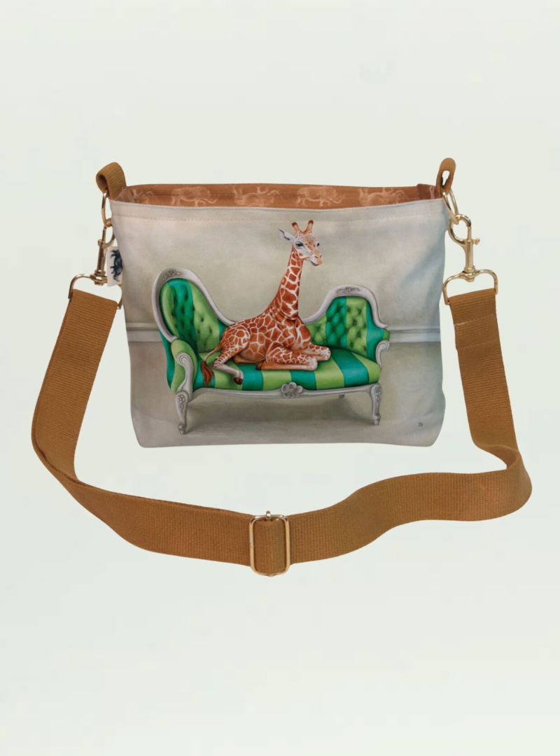 Whimsical Collection Giraffe Sling Bag