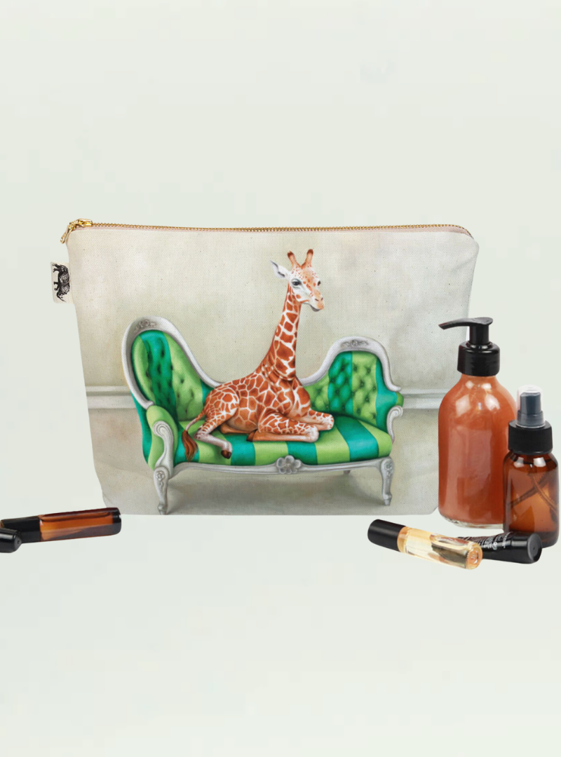 Whimsical Collection Giraffe Toiletry Bag