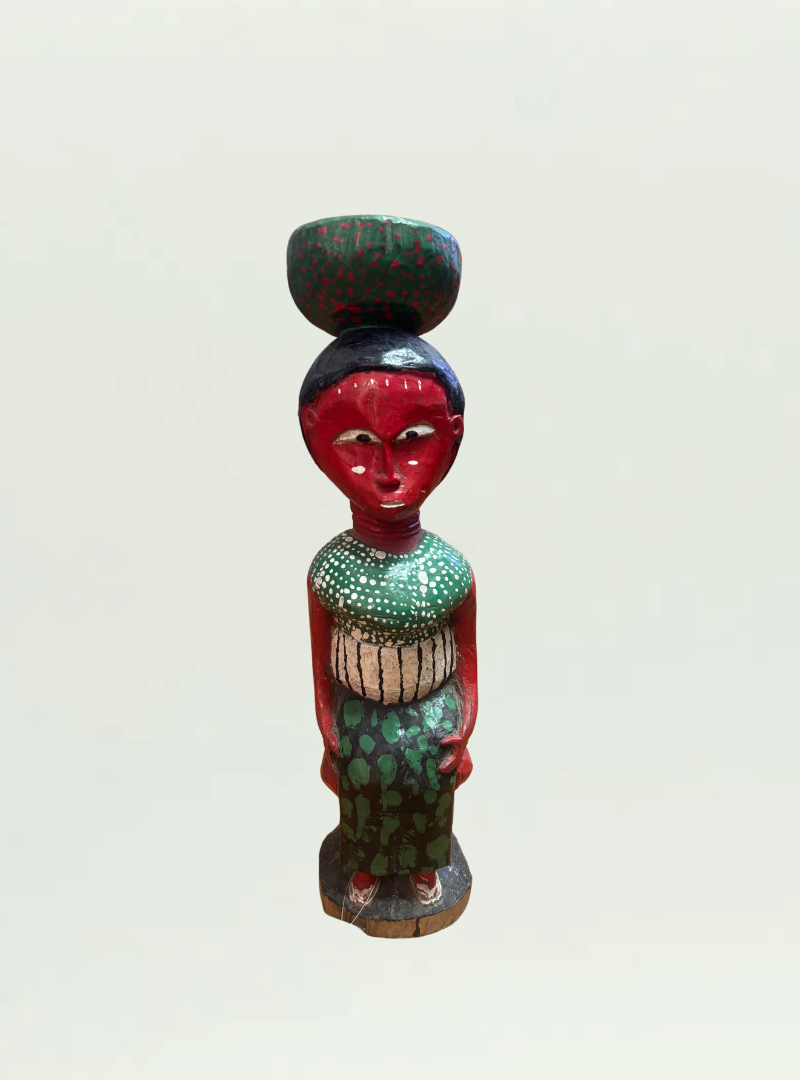 Wooden Ivory Coast Figure