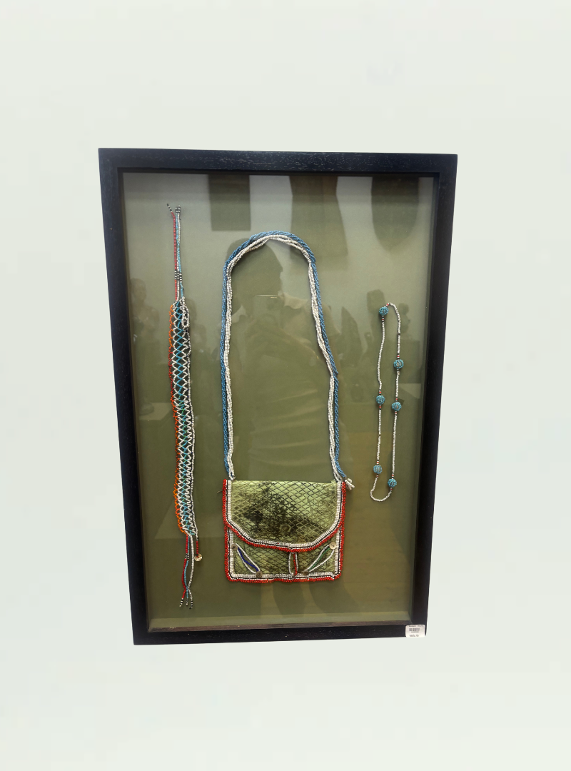 Zulu Necklace and Bag Set