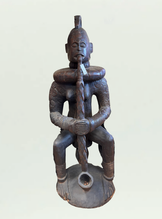 IBO Nigeria Wood Figure