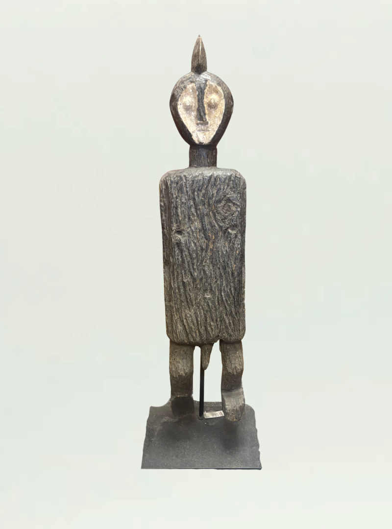 Wooden Figure with Stand