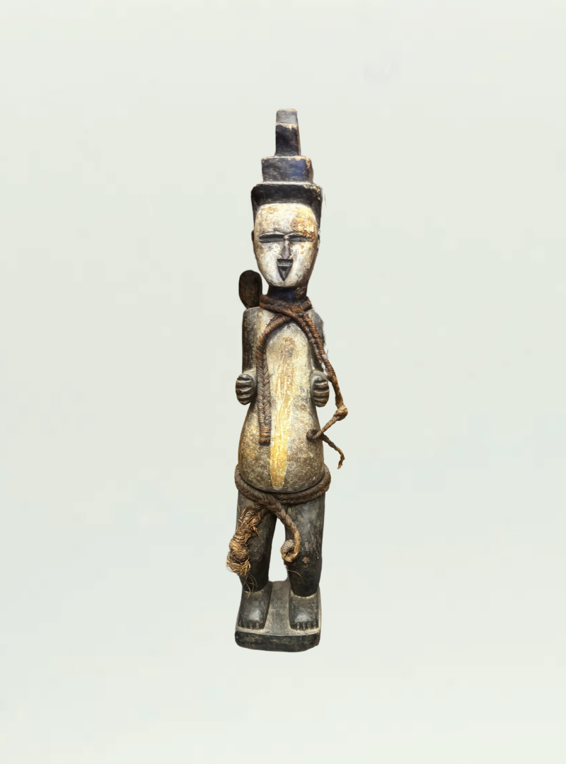 Rope Wooden Figure Ivory Coast